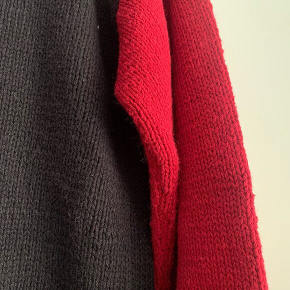 Marisa Christina Classics size L Embroidered Teacher Midnights Cardigan VTG - Picture 7 of 10